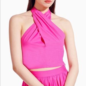 STAUD Kai Top - Peony Size 8